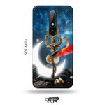 Tweakymod Printed Lord Shiva Back Cover For Nokia 6.1 Plus