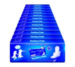 Sanitary Napkin Pads ,Day Night Care (Pack of 12) (6pcs) Dry Net 280mm With sap base