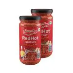 Ram Bandhu-Temptin Red Hot (Schezwan) Chutney, Pack Of 2 (250gm x 2) 500Gm