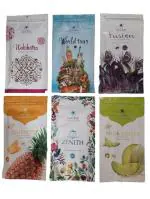 Premium Incense Sticks for Pooja Combo Pack of 6 - Nakshatra, World Tour, Fusion, Pineapple, Zenith, Muskmelon (Zipper Pouch Pack) | HARDIK SALES AGENCY