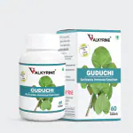 Valkyrine Guduchi Tablets| Great Immune Tablets, Balance Vata / Pitta (60 Tablets)