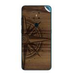 GADGETSWRAP Printed Vinyl Skin Sticker for Nokia 5.3 - wood-compass