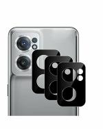 GADGETRONICS (Pack of 3) OnePlus Nord CE 2 (5G) Black Scratch Resistant Camera Lens Protector