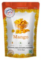 FZYEZY Natural Freeze Dried Mango for Kids and Adults | Camping Vegan Healthy Dried Fruit |Travel Friendly Ready to Eat|Pantry Groceries dehydrated Snacks |pack of 4(200 gm each)800 gm
