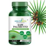 HEALTHMEDS Saw Palmetto Extract Capsules For Hair Growth, 500mg 60 Capsules (Pack of 1)