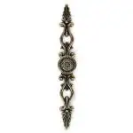 Hasthip Brown Traditional Antique Brass Cupboard Cabinet Drawer Door Pull Handle