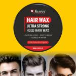 KURAIY NEW Strong Hold Hair Wax - Wet Look - 100g Non-greasy wax, Easy-to-Wash, Strong & shiny wet Italian look without harmful chemicals or fixatives Hair Wax (100 g)