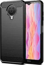 MULTRONICS Black Rubber Back Cover Compaitible With Nokia G10