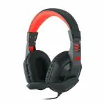 Redragon Ares H120 Over Ear Wired Gaming Headphones with Microphone and Volume Control for Mobiles/Smart Devices, PC and PS4 (Black)