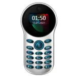 MTR Kechaoda K800 Basic Keypad Mobile Phone 32 MB RAM |3.3 cm (1.3 inch) Display, 0.3MP Rear Camera, Long Lasting 500 mAh Battery(Silver & Blue)