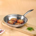 Vinod Platinum Triply Stainless Steel Fry Pan - 16 cm (Induction Friendly)