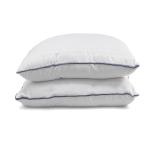 KWALITY DREAMS LUXURY ULTRA PREMIUM Set of 2 Standard Pillows Extra Fluffy Microfiber Pillows for Sleeping Comfortable Sleep (23*37 inch, White Sattin)