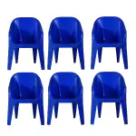 MAHARAJA Jerry Kids Plastic Chair,Stackable School Chair, Study Chair for Kids - Blue(Age 2-8 Years)