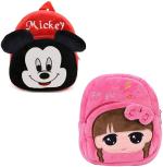 ZEDDLE White kids School Bag - 10 L