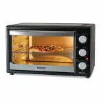 Borosil Pro 42 L Oven Toaster & Grill, Motorised Rotisserie & Convection Heating, 6 Heating Modes, Black