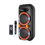 Artis SoundMax 1000 60W Wireless Bluetooth Party Speaker with EQ Mode/FM/USB/Aux in/TF Card & Wireless Mic.