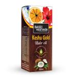 Basic Ayurveda Keshu Gold Hair Groth Oil 100 Ml Pack of 3