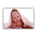 Pnf Glass Paper Cute Baby Girl Boy Children Wall Poster-1077, 12 X 18 Inch