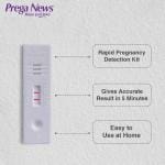 Prega News One Step Urine HCG Pregnancy Test Kit Device (Pack of 3)