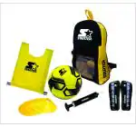 STARTER Polyvinly Chloride, Leatherite and Plastic Football 9 to 12 Y (6 pieces)