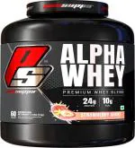 BIGNLEAN.COM ProSupps PS Alpha Whey 60servings 4.4lbs 2kg Strawberry Shake With T-Shirt FREE