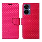 A D Enterprises Pink Dot Flip Cover for Tecno Camon 19 Neo | Magnetic Case | Shock Absorbent | Flip Cover Tecno Camon 19 Neo