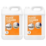 Fivanta Floor Cleaner 10 LTR Orange | Floor Cleaner Liquid - Refill Pack (10 Litre) | Natural Disinfectant for Floor cleaner