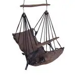 Wishing Clouds Kids Swing for Balcony (Piccolo Jute, Blue)