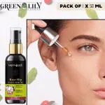 GreenLily London Rosehip Serum For Radiant Glow, Less Fine Lines, Dark Circle Removal (50 ml)(PC-1)