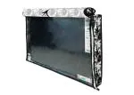 MOGNE FAB PVC Dustproof and Waterproof Printed LED TV Cover 43 Inch (Black)