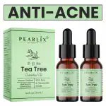 PEARLIX Scalp Relief Tea Tree Leave-In Conditioner, Relieve Itchy, Dry Scalp, Detangles Hair, 10ml Pack Of 2