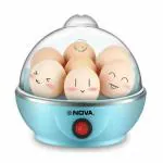 NOVA NEC-1530B, 350W, Electric Egg Boiler/Egg Cooker, Blue (7 Eggs)