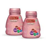 Revital H for Women With Vitamins, Minerals, Calcium, Irons & Ginseng - 30 Tablets (Pack of 2)