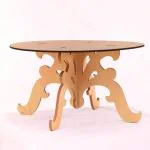 Niyanta Multicolor Engineered Wood Cake Stand For Dining Table, Cutting Holder Birthdays & Party