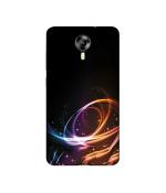 Casotec Abstract Background Design Printed Silicon Soft TPU Back Case Cover for Micromax Canvas Xpress 2 E313