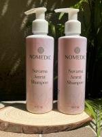NOMEDIC Ayurvedic hair shampoo Herbal hair care Natural hair cleanser Amla hair shampoo Bhringraj shampoo Neem hair cleanser Shikakai hair wash Hair fall control shampoo Dandruff control shampoo 400 ML(PACK OF 2)
