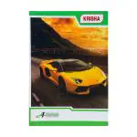 KRISHA BOOK MANUFACTURING- Notebook , Single Line , A4 Size Long Book,140 Pages 30*21cm - PACK OF 4