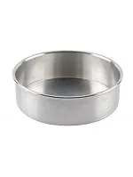 ShopiMoz Aluminium Round Shape Cake Mould | Cake Tin | Cake Pan Can be Used in Microwave Oven, OTG, Cooker | Cake Baking and Decorating Tools | Cake Making Supplies