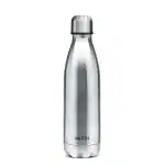 Milton Shine 1000 Silver Round Stainless Steel Water Bottle, 900ml