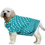 Western Era Super Soft Trendy Printed Shirt , Ultra Comfort Dog Apparel, Cotton Printed Breathable Basic Vest Dog Shirt, Cute Lightweight Thin Shirt For Your Furies (XLarge - 26 inch) (Polka Sky Blue)
