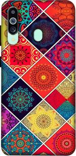 Faybey Samsung Galaxy M40 White Plastic Hard Case Back Cover