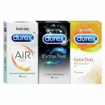 Durex Triple Combo Honeymoon Love Condoms (Pack of 3)