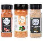 Orea Farm Combo- Italian (80 gm ) , Mexican allspice (80 gm) & Herb & Garlic (95 gm) Pack Of 3