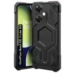 Fashionury Oneplus Nord Ce 3 Lite 5G Back Cover | Shockproof Armor Bumper | Hybrid Defender Series | Ultimate Drop Protection | Soft TPU Case for Oneplus Nord Ce 3 Lite 5G (Black)