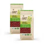 Organic Tattva, Organic Red Rajma, 500 Gram | Red Kidney Beans |Rich in Protein | Naturally Gluten Free and Unpolished | Pesticide and Chemical Free | Pack of 2