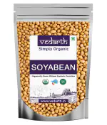 Vedarth Organic Yellow Soya Bean (Whole) (5 kg)
