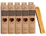 INDIE VET'S Dental Chews For Dogs Stick Chew for Dogs 85 Grams Large Bar, 100% Natural Vegetarian Yak Milk Dental Bar, Protein & Calcium Rich Treat for Dogs, Pack of 5 * 85 Grams