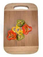 Whinsy Wooden Chopping Board, Vegetable Cutting Board for Kitchen, Pure wood Premium Finish, Superior Durability, Natural Finish