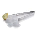 Urban Snackers Silver Stainless Steel Ice Tong