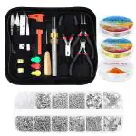 Hasthip Jewelry Making Tools With Portable Case Diy Work Materials Kit